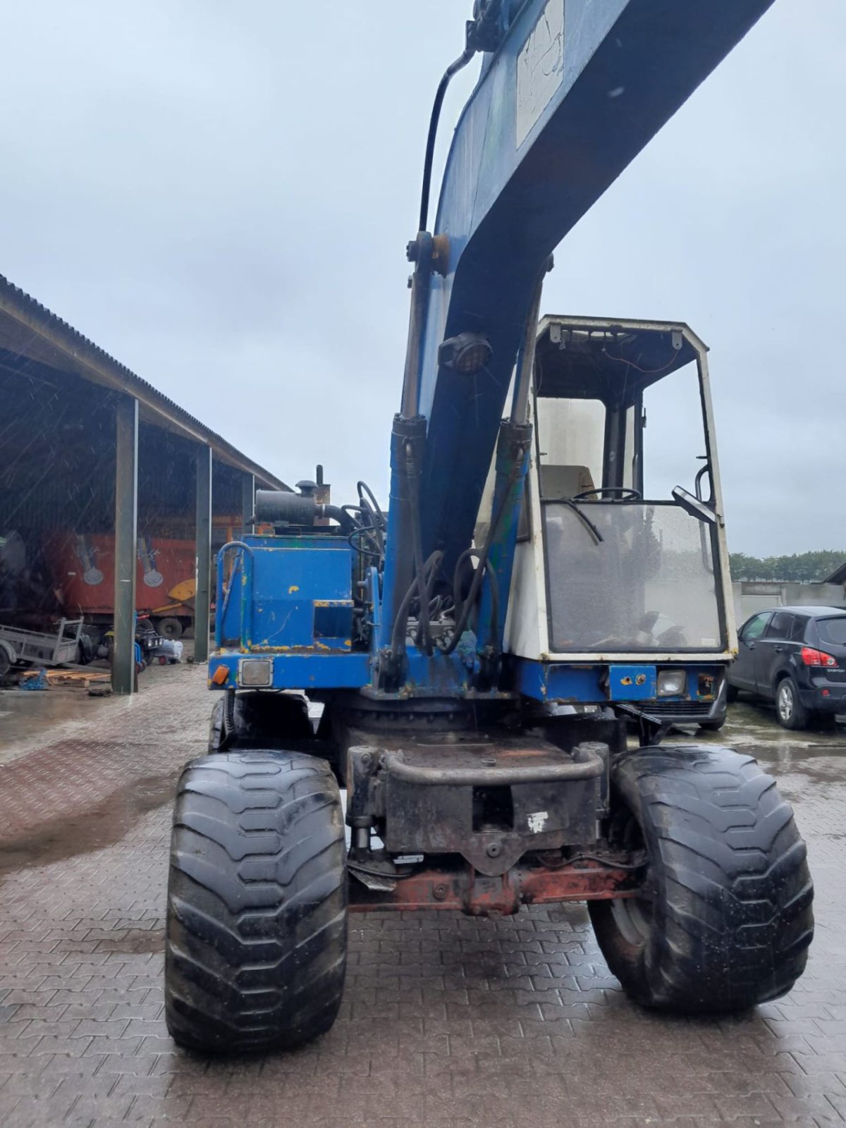 Mobilbagger des Typs Hanomag HW130, Gebrauchtmaschine in Hollandscheveld (Bild 7)