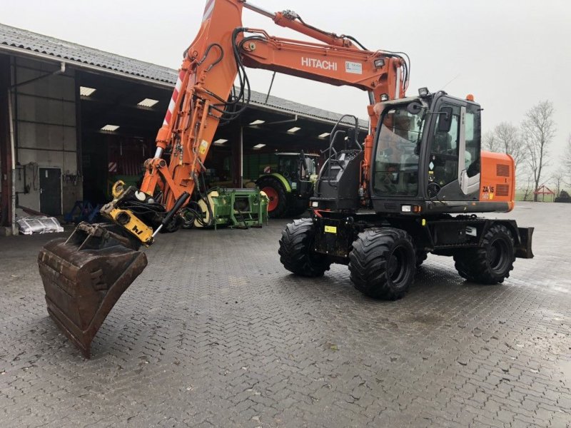 Mobilbagger du type Hitachi 140-3W, Gebrauchtmaschine en Kamperveen (Photo 1)