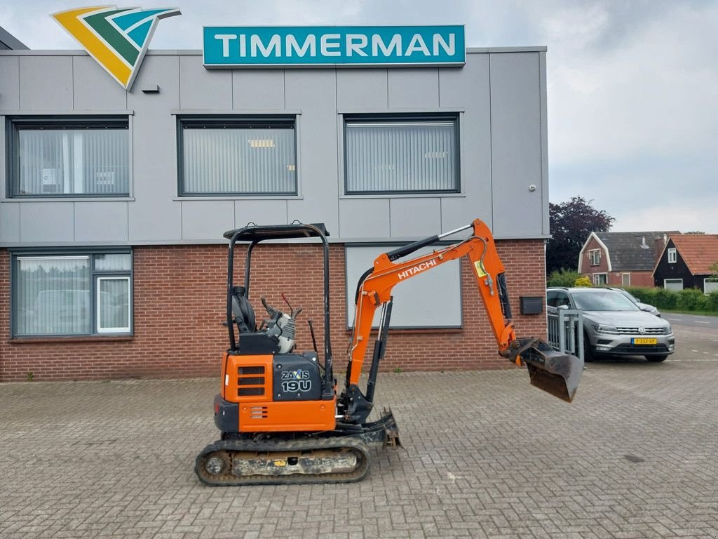 Mobilbagger des Typs Hitachi 19U, Gebrauchtmaschine in Wierden (Bild 1)