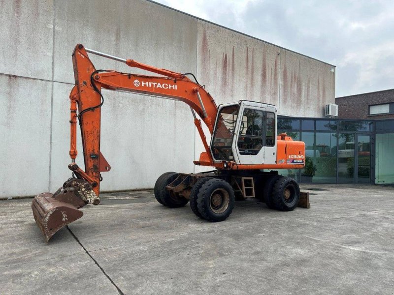 Mobilbagger του τύπου Hitachi EX120WD, Gebrauchtmaschine σε Antwerpen (Φωτογραφία 1)