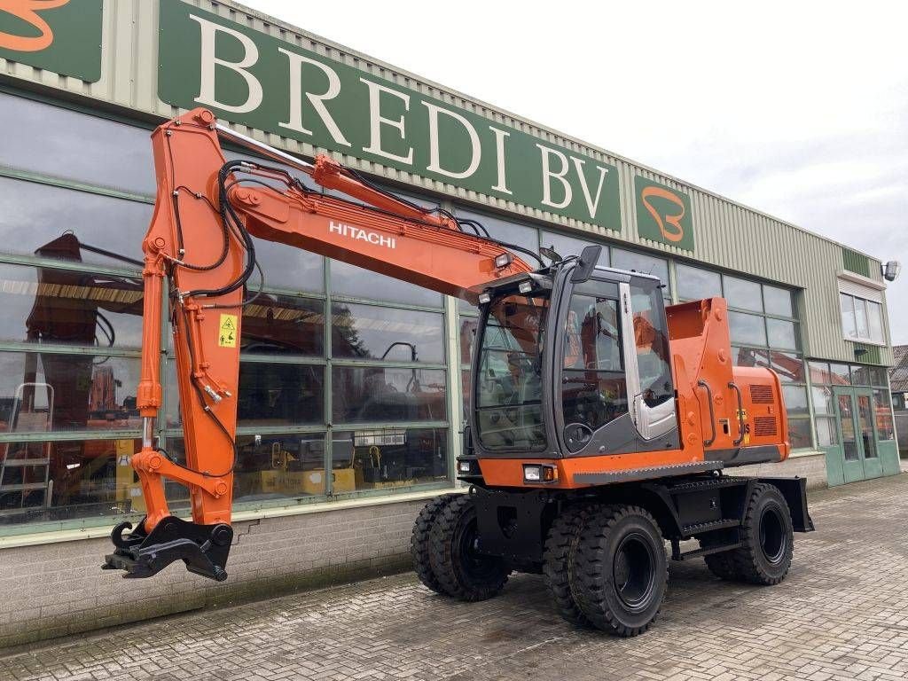 Mobilbagger typu Hitachi ZX 140 W-3 Met lift cabin, Gebrauchtmaschine v Roosendaal (Obrázok 7)