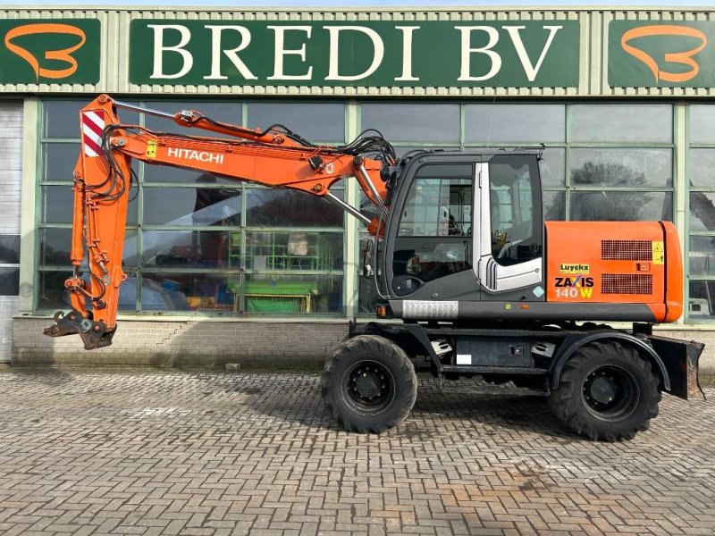 Mobilbagger del tipo Hitachi ZX 140 W-3, Gebrauchtmaschine In Roosendaal (Immagine 1)