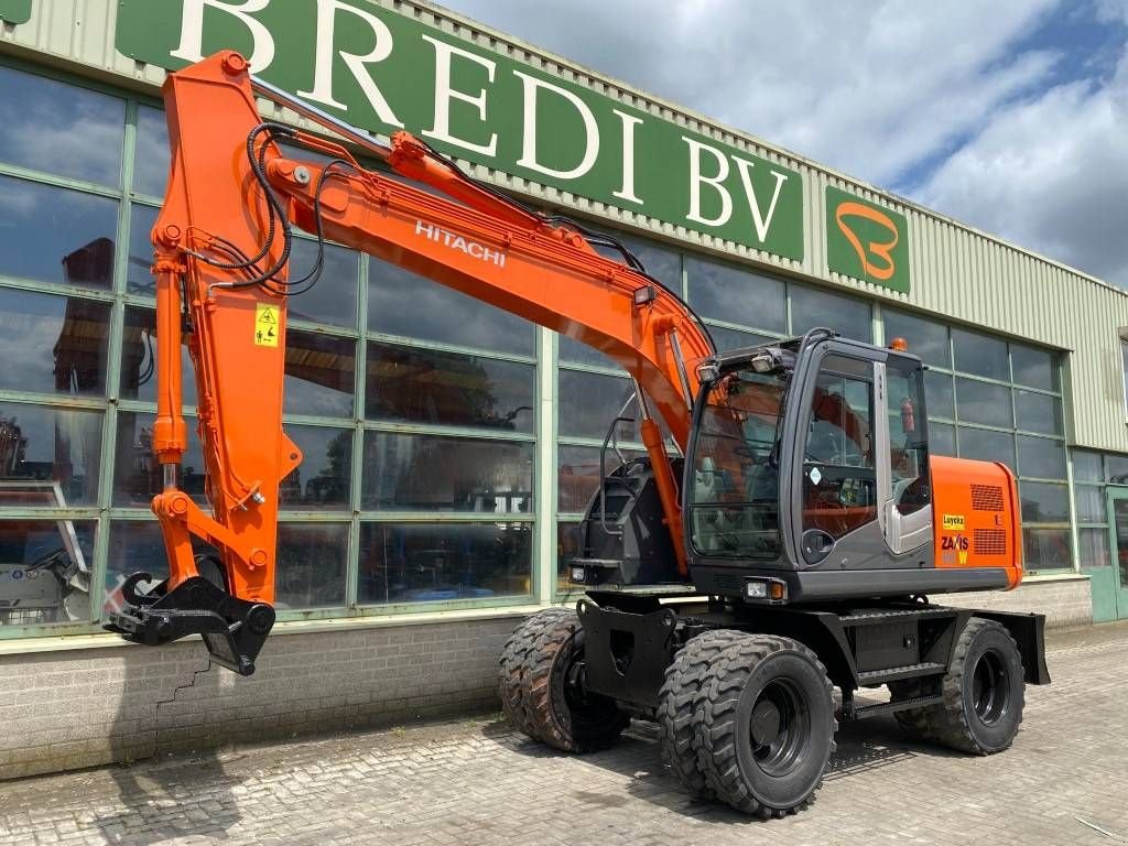 Mobilbagger typu Hitachi ZX 140 W-3, Gebrauchtmaschine w Roosendaal (Zdjęcie 2)