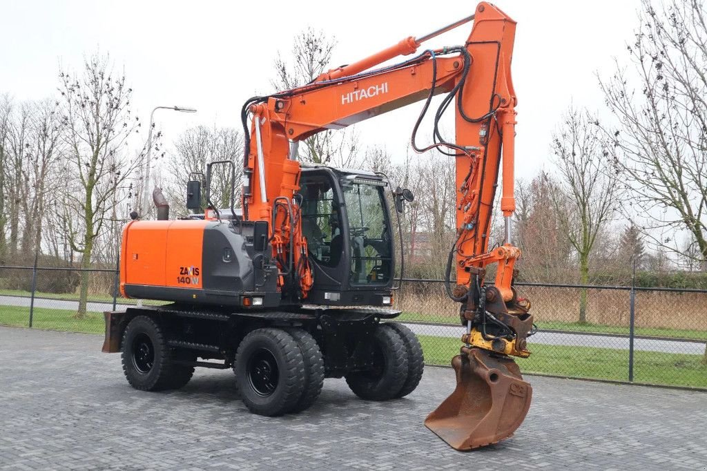 Mobilbagger des Typs Hitachi ZX 140 W-5B ENGCON BUCKET AIRCO, Gebrauchtmaschine in Marknesse (Bild 5)