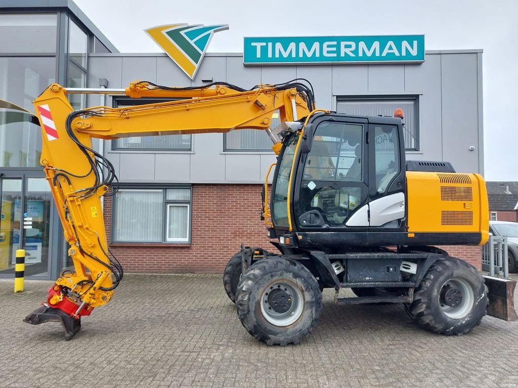 Mobilbagger des Typs Hitachi ZX 140, Gebrauchtmaschine in Wierden (Bild 1)