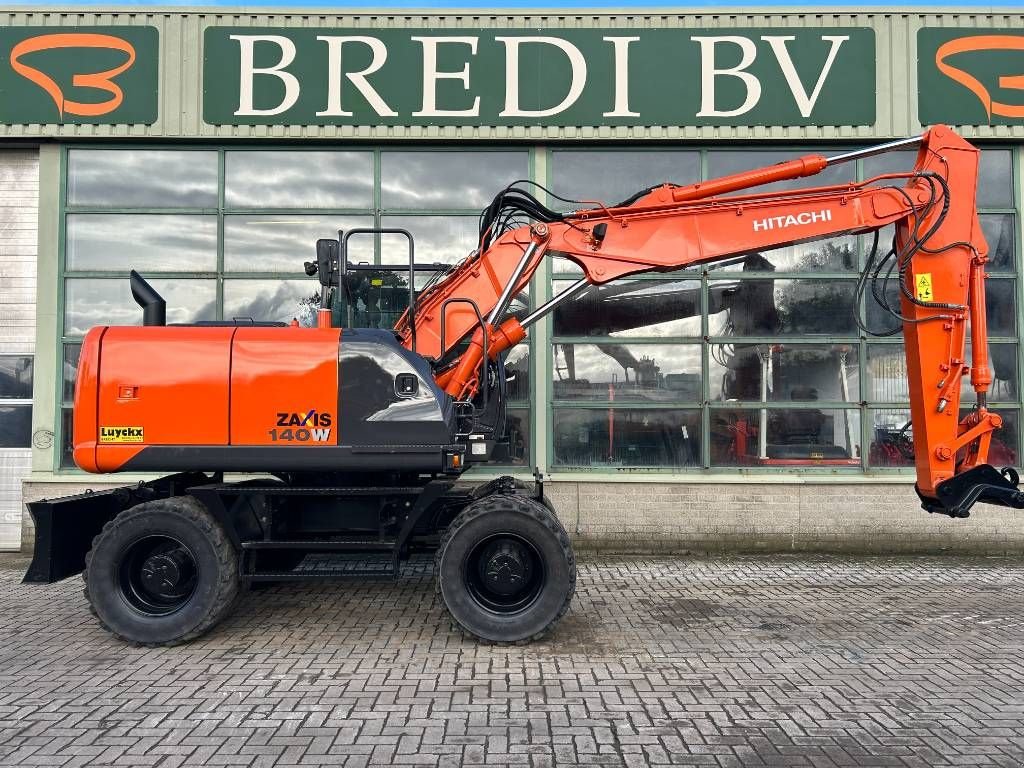 Mobilbagger Türe ait Hitachi ZX 140W-5B, Gebrauchtmaschine içinde Roosendaal (resim 2)