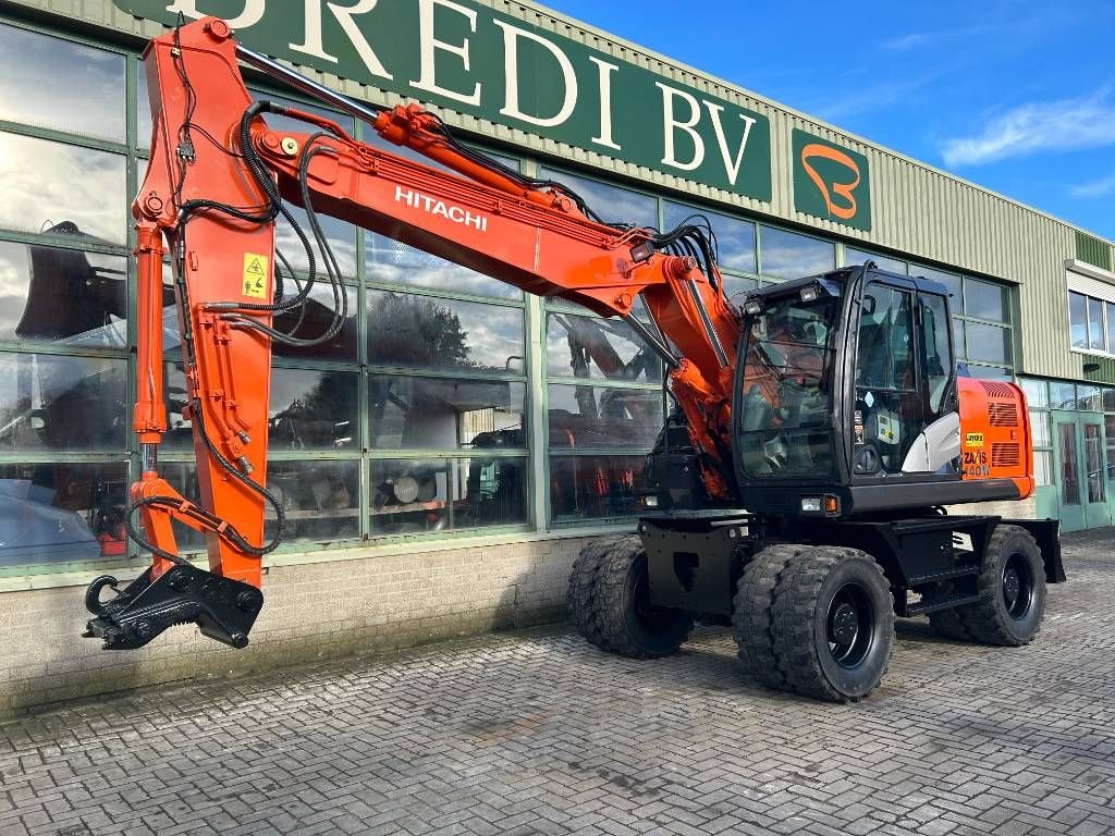 Mobilbagger Türe ait Hitachi ZX 140W-5B, Gebrauchtmaschine içinde Roosendaal (resim 3)