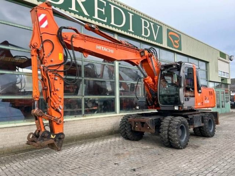 Mobilbagger des Typs Hitachi ZX 160 W, Gebrauchtmaschine in Roosendaal (Bild 3)