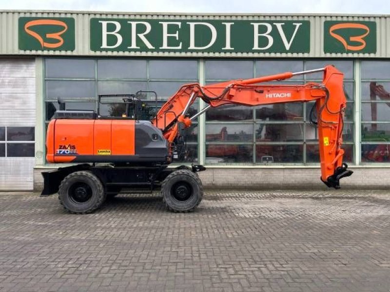 Mobilbagger des Typs Hitachi ZX 170 W-6, Gebrauchtmaschine in Roosendaal (Bild 2)