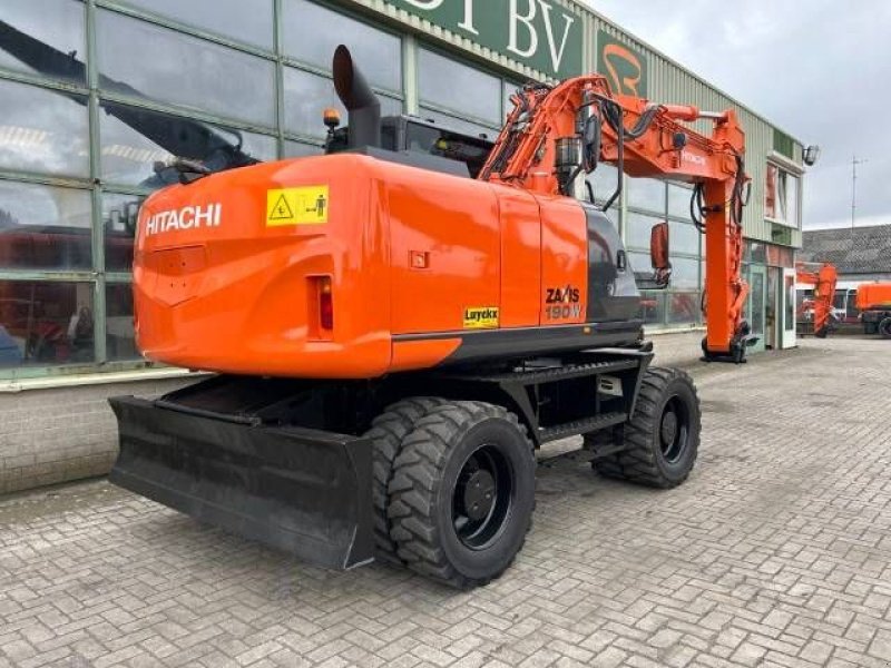 Mobilbagger типа Hitachi ZX 190 W-5B, Gebrauchtmaschine в Roosendaal (Фотография 7)