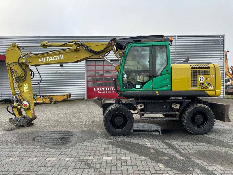 Mobilbagger du type Hitachi ZX 190W-5B, Gebrauchtmaschine en Antwerpen (Photo 1)