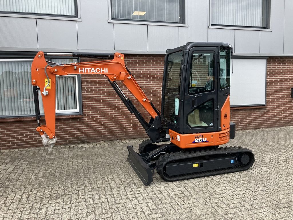 Mobilbagger tip Hitachi ZX 26U-6, Neumaschine in Wierden (Poză 1)