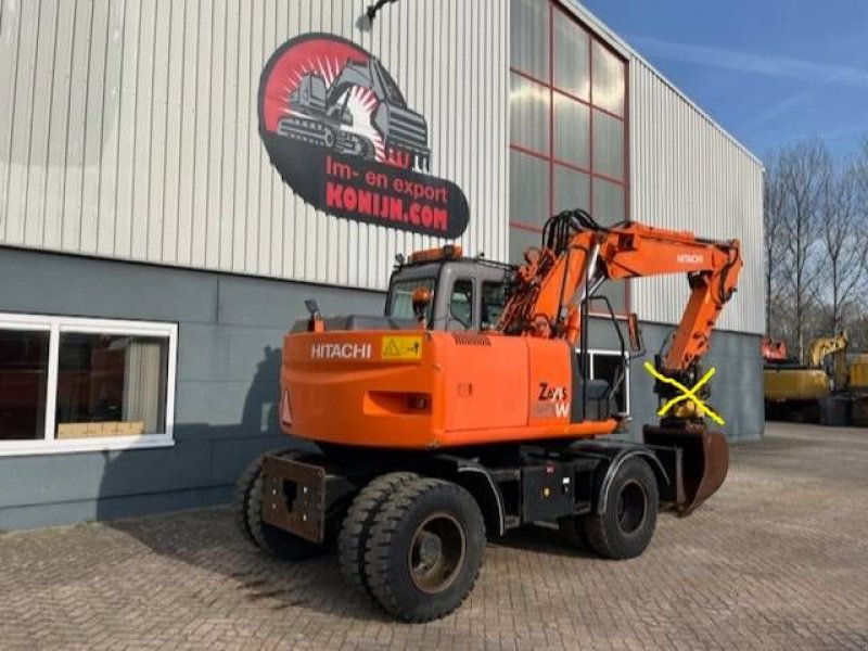 Mobilbagger des Typs Hitachi ZX130W-1, Gebrauchtmaschine in Uitgeest (Bild 5)