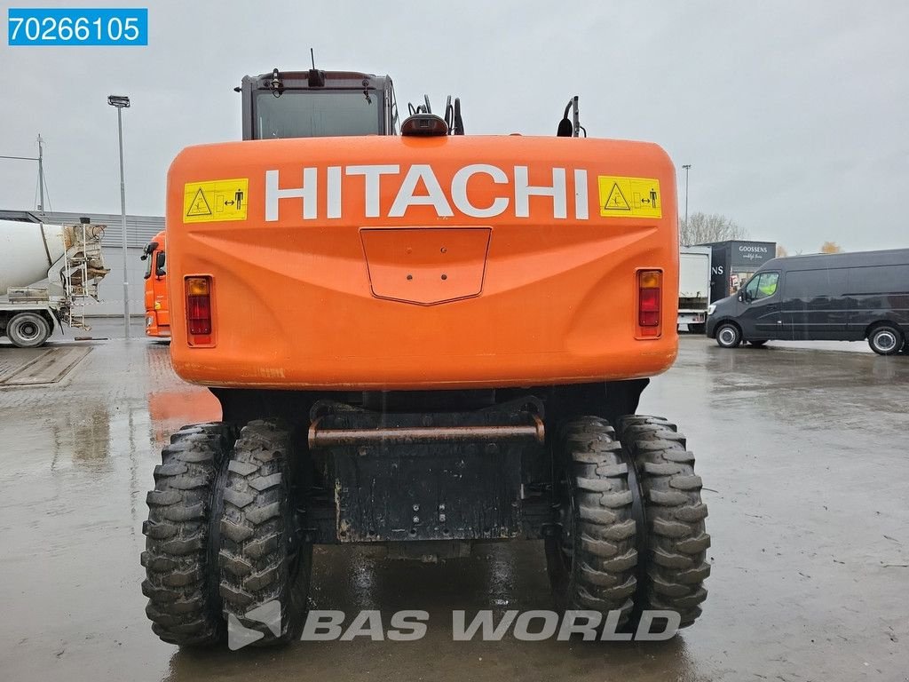 Mobilbagger van het type Hitachi ZX140W -3, Gebrauchtmaschine in Veghel (Foto 8)