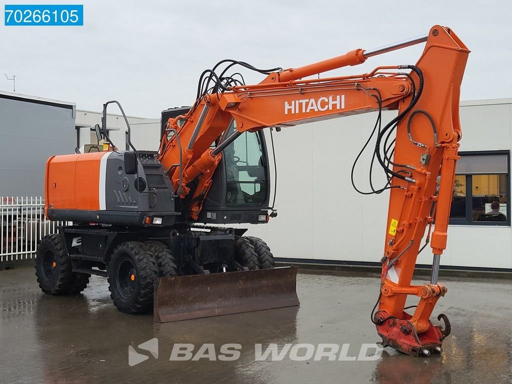 Mobilbagger van het type Hitachi ZX140W -3, Gebrauchtmaschine in Veghel (Foto 3)