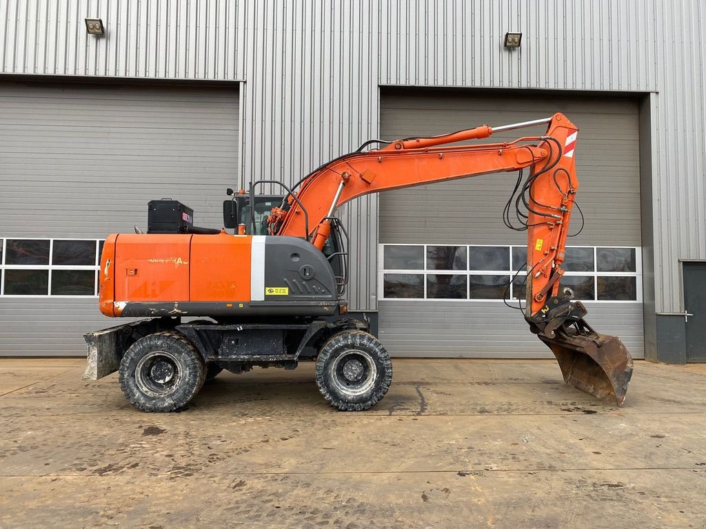 Mobilbagger типа Hitachi ZX140W-3, Gebrauchtmaschine в Velddriel (Фотография 7)