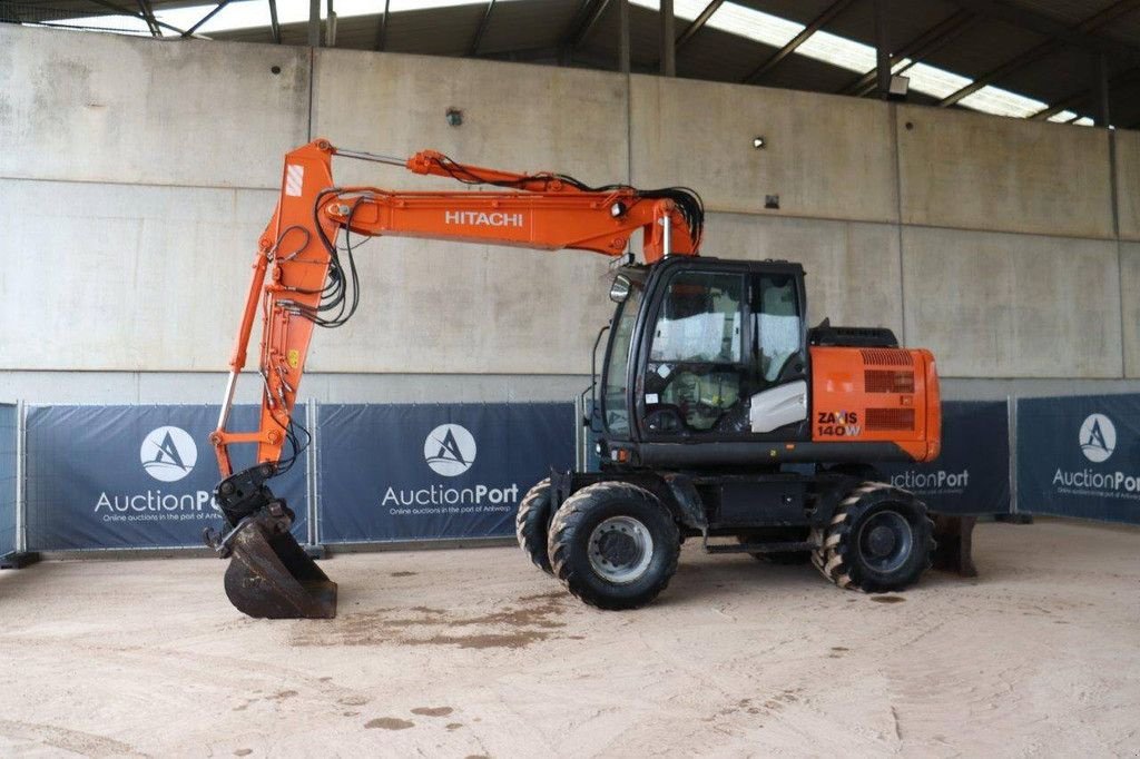 Mobilbagger a típus Hitachi ZX140W-5B, Gebrauchtmaschine ekkor: Antwerpen (Kép 1)