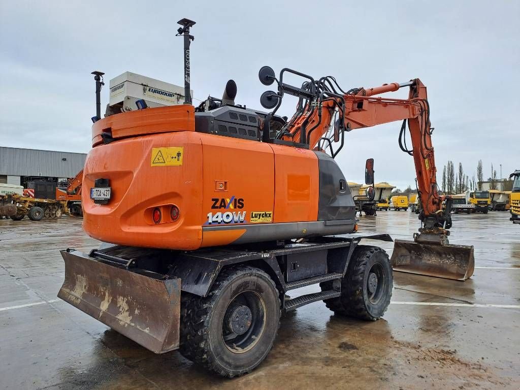 Mobilbagger tipa Hitachi ZX140WTB-6 (Topcon GPS + Engcon), Gebrauchtmaschine u Stabroek (Slika 4)