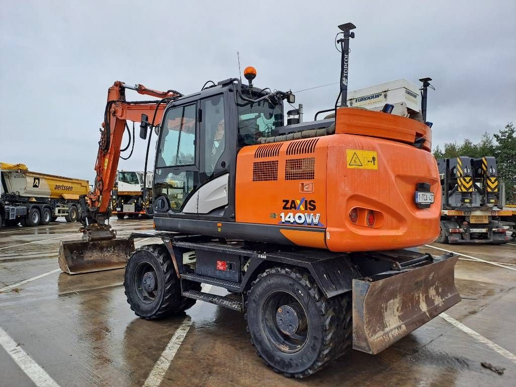 Mobilbagger tipa Hitachi ZX140WTB-6 (Topcon GPS + Engcon), Gebrauchtmaschine u Stabroek (Slika 2)