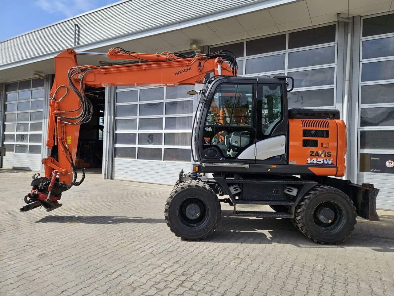 Mobilbagger of the type Hitachi ZX145W-6, Gebrauchtmaschine in Veldhoven (Picture 1)