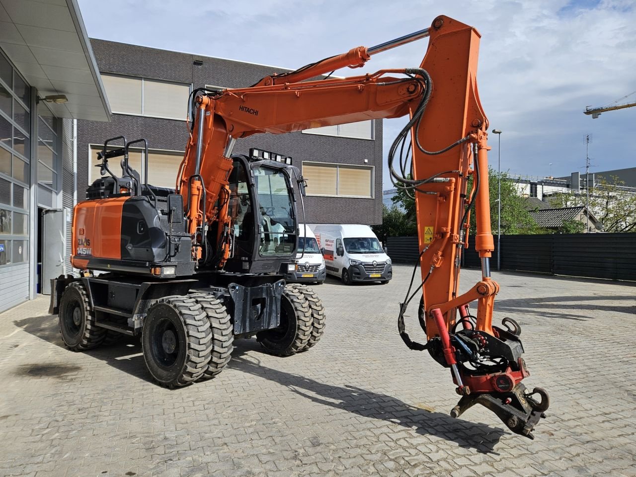 Mobilbagger des Typs Hitachi ZX145W-6, Gebrauchtmaschine in Veldhoven (Bild 4)