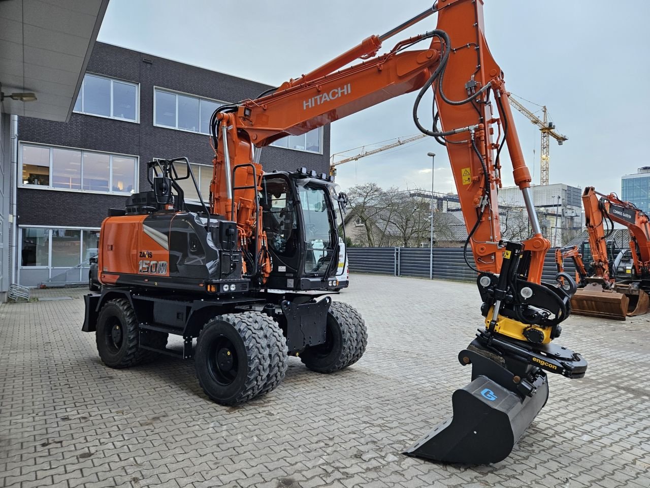 Mobilbagger del tipo Hitachi ZX150W-7, Gebrauchtmaschine en Veldhoven (Imagen 3)