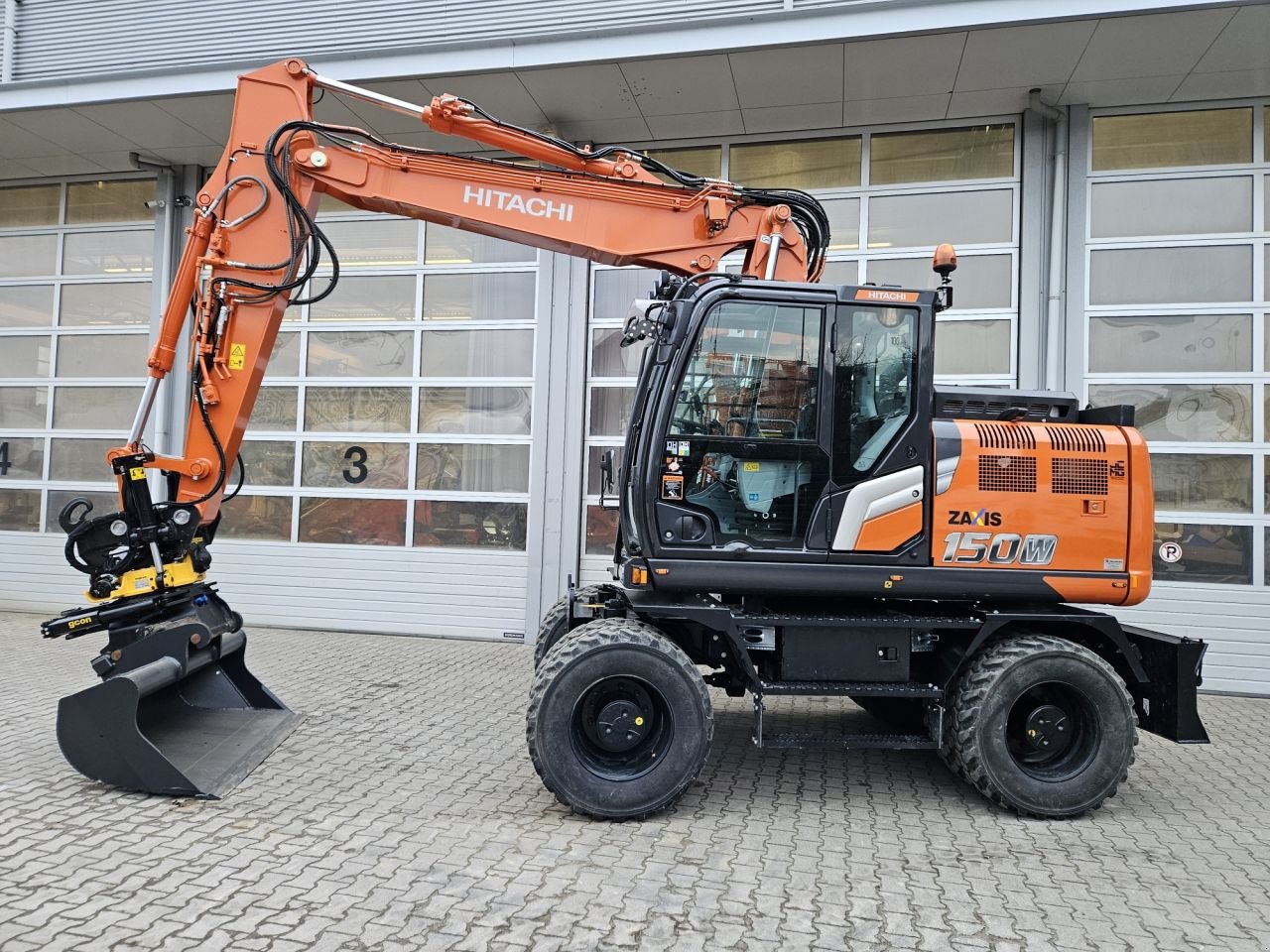 Mobilbagger tipa Hitachi ZX150W-7, Gebrauchtmaschine u Veldhoven (Slika 1)