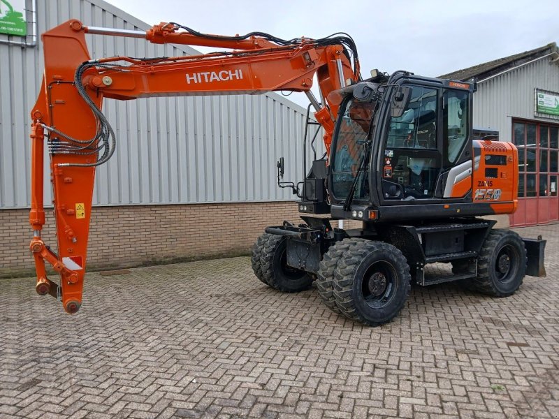 Mobilbagger tipa Hitachi ZX155W-7, Gebrauchtmaschine u Westwoud (Slika 1)