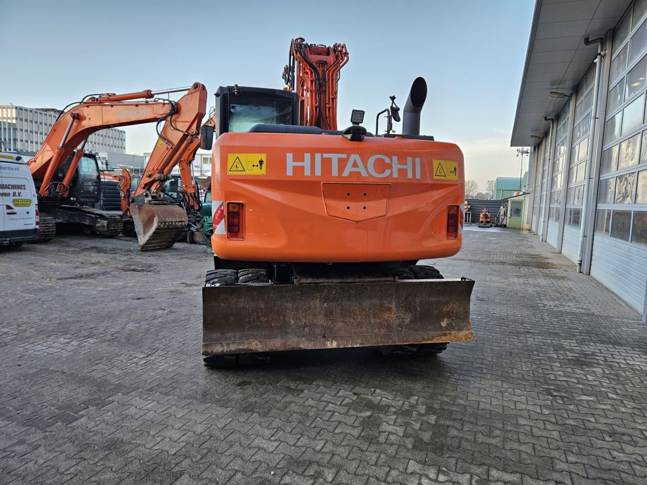 Mobilbagger типа Hitachi ZX170W-5, Gebrauchtmaschine в Veldhoven (Фотография 2)