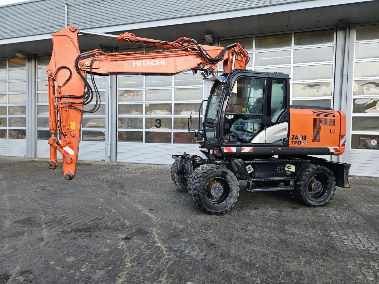 Mobilbagger tipa Hitachi ZX170W-5, Gebrauchtmaschine u Veldhoven (Slika 1)