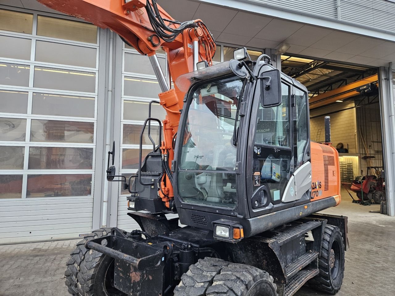 Mobilbagger tip Hitachi ZX170W-5, Gebrauchtmaschine in Veldhoven (Poză 4)