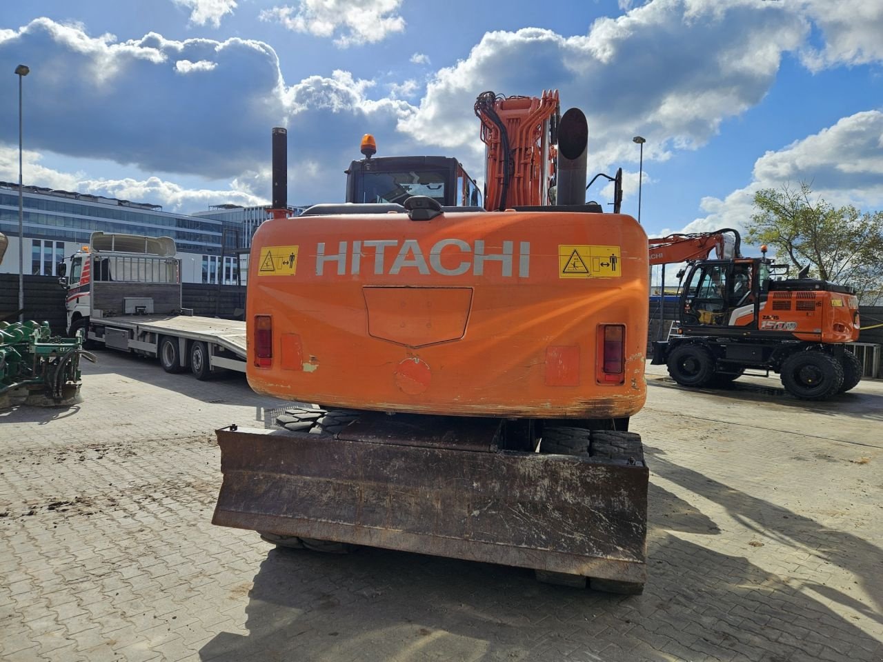 Mobilbagger tipa Hitachi ZX170W-5, Gebrauchtmaschine u Veldhoven (Slika 2)