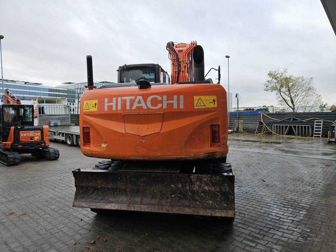 Mobilbagger tip Hitachi ZX170W-5, Gebrauchtmaschine in Veldhoven (Poză 2)