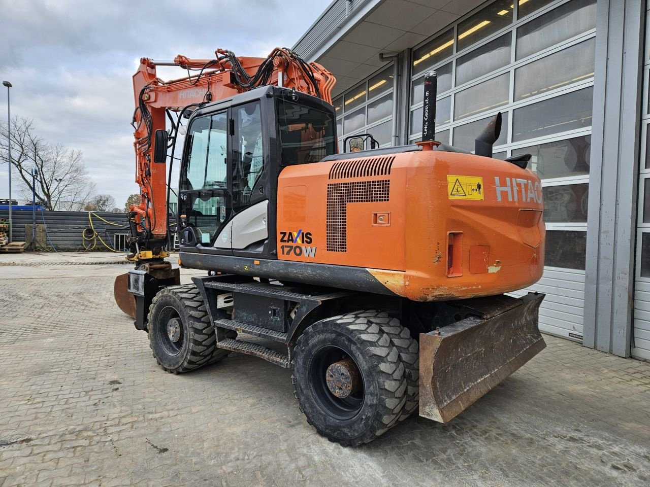 Mobilbagger tip Hitachi ZX170W-5, Gebrauchtmaschine in Veldhoven (Poză 3)