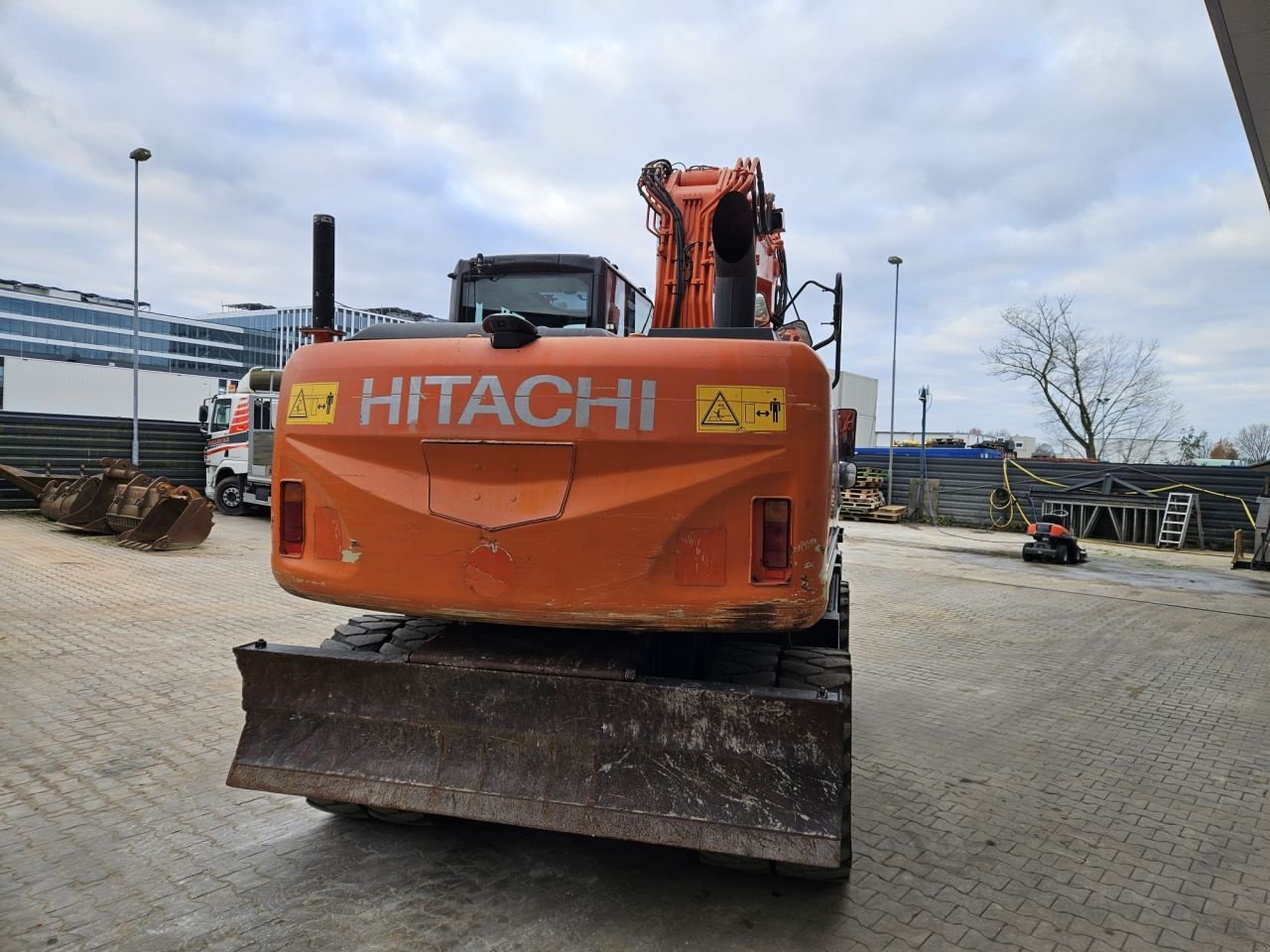 Mobilbagger tip Hitachi ZX170W-5, Gebrauchtmaschine in Veldhoven (Poză 5)