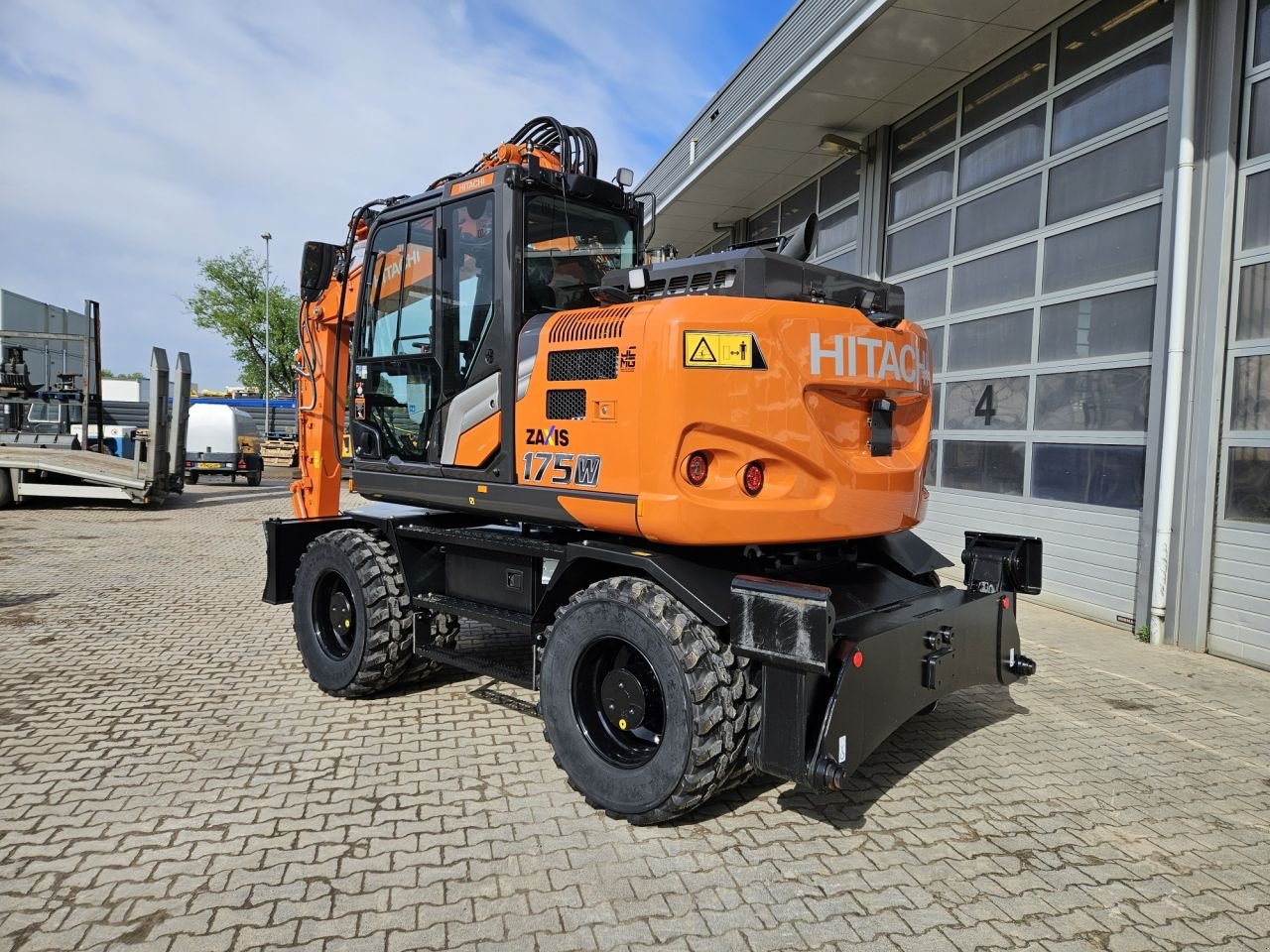 Mobilbagger del tipo Hitachi ZX175W-7, Neumaschine In Veldhoven (Immagine 4)