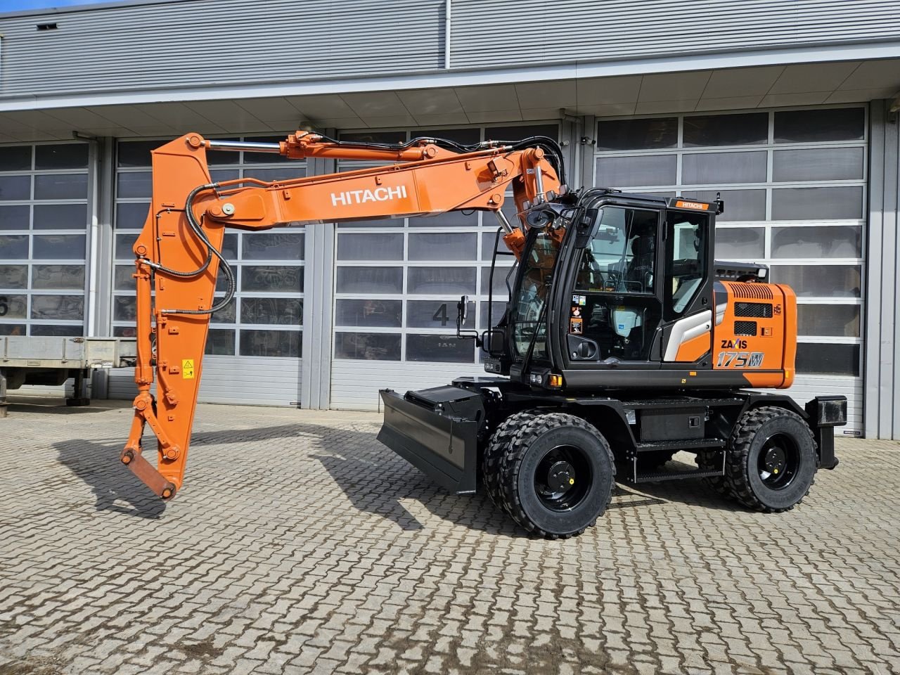 Mobilbagger del tipo Hitachi ZX175W-7, Neumaschine en Veldhoven (Imagen 1)