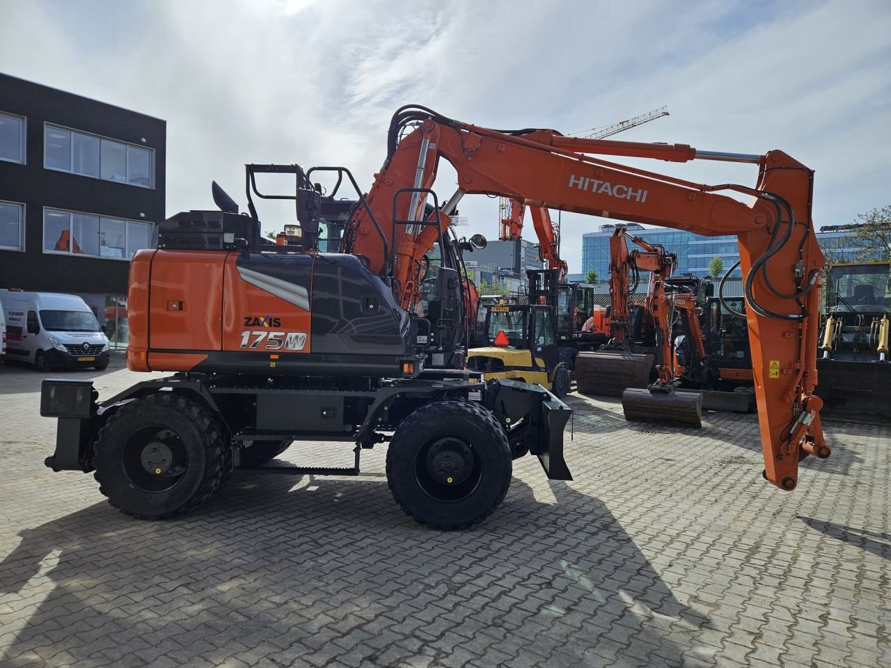 Mobilbagger del tipo Hitachi ZX175W-7, Neumaschine en Veldhoven (Imagen 2)