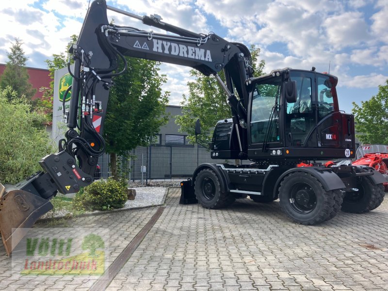 Mobilbagger of the type Hydrema MX14, Neumaschine in Hutthurm bei Passau