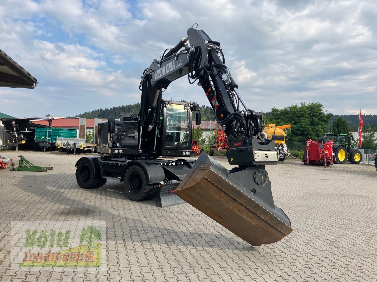 Mobilbagger tipa Hydrema MX14, Neumaschine u Hutthurm bei Passau (Slika 2)