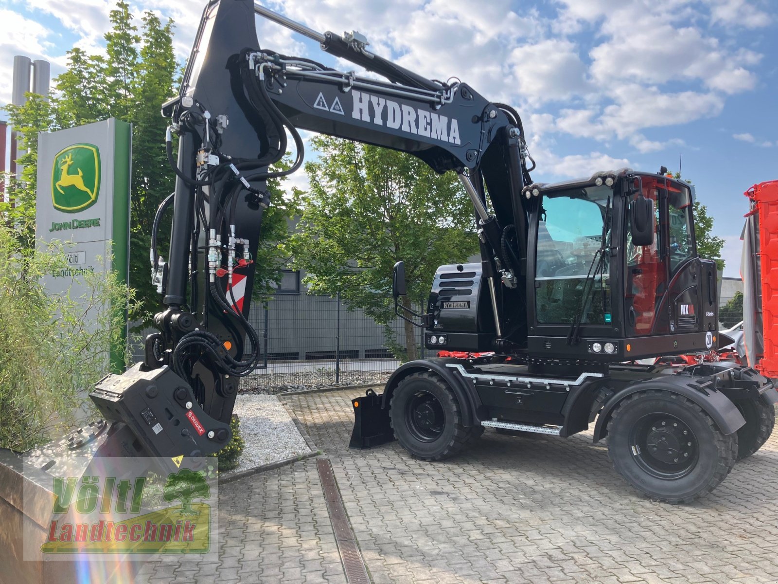 Mobilbagger van het type Hydrema MX14, Neumaschine in Hutthurm bei Passau (Foto 3)