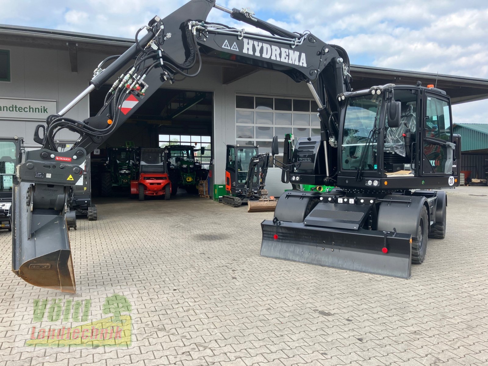 Mobilbagger del tipo Hydrema MX14, Neumaschine In Hutthurm bei Passau (Immagine 8)