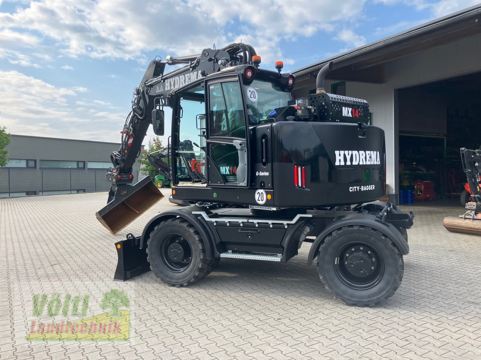 Mobilbagger del tipo Hydrema MX14, Neumaschine In Hutthurm bei Passau (Immagine 10)