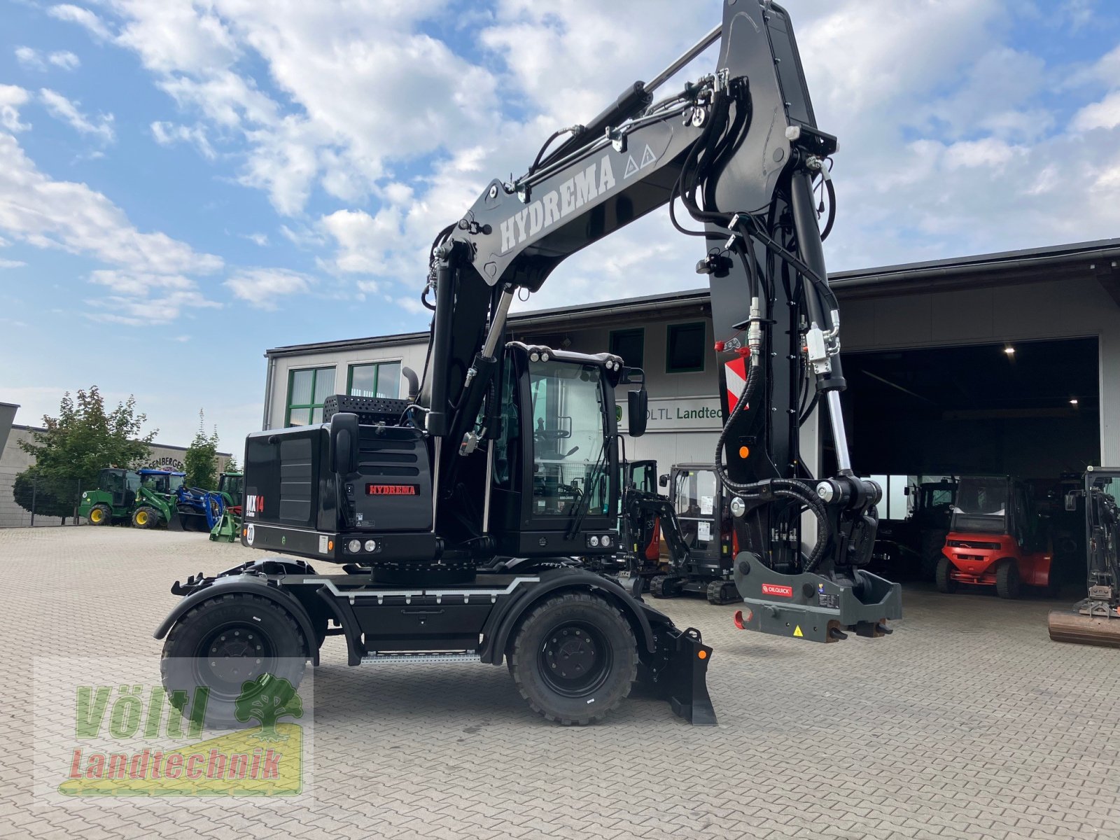 Mobilbagger tipa Hydrema MX14, Neumaschine u Hutthurm bei Passau (Slika 17)