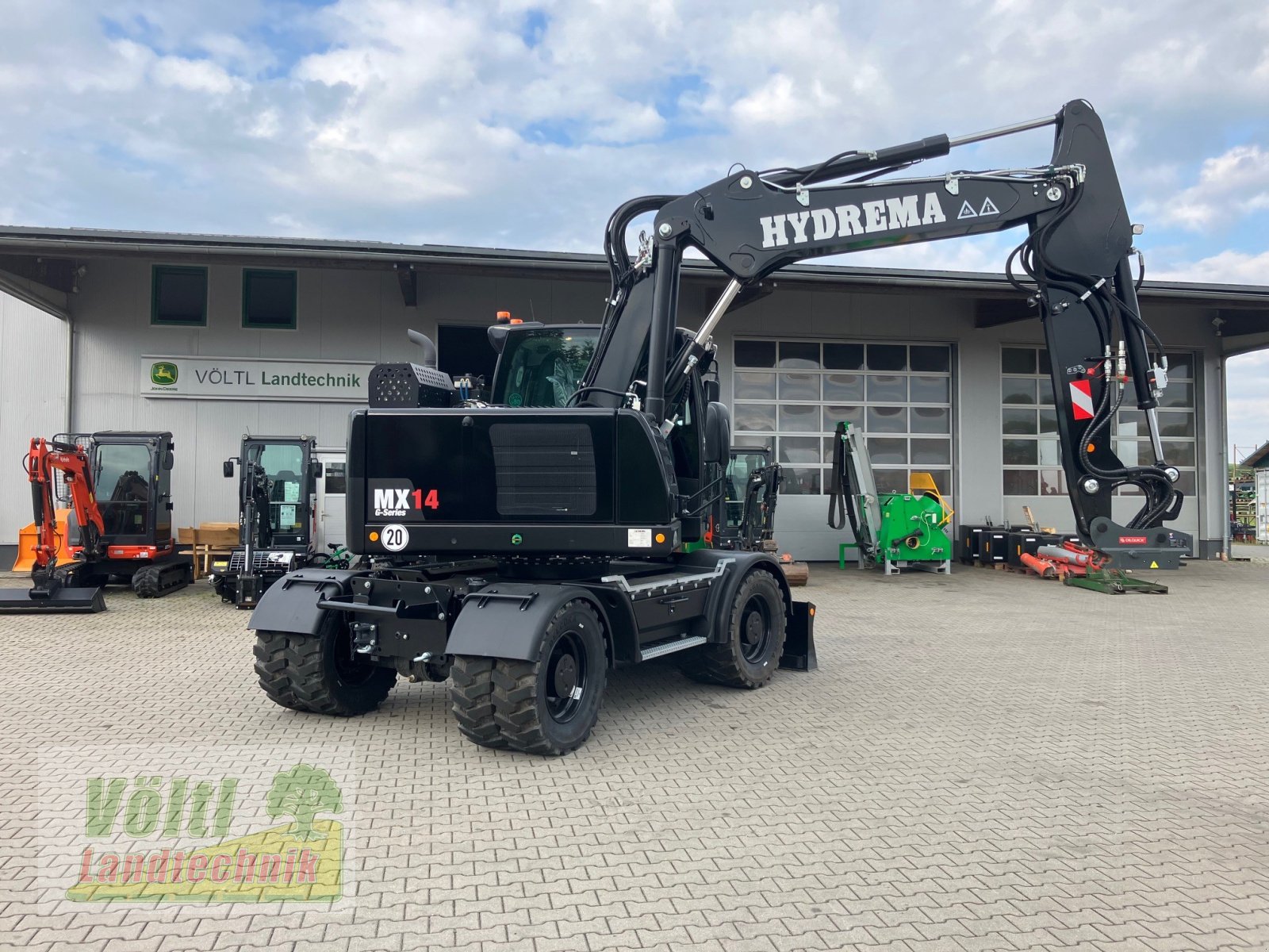 Mobilbagger typu Hydrema MX14, Neumaschine w Hutthurm bei Passau (Zdjęcie 19)