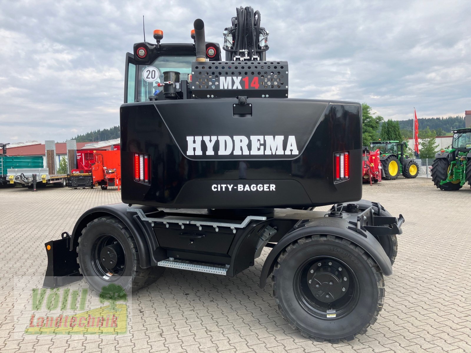 Mobilbagger del tipo Hydrema MX14, Neumaschine In Hutthurm bei Passau (Immagine 20)