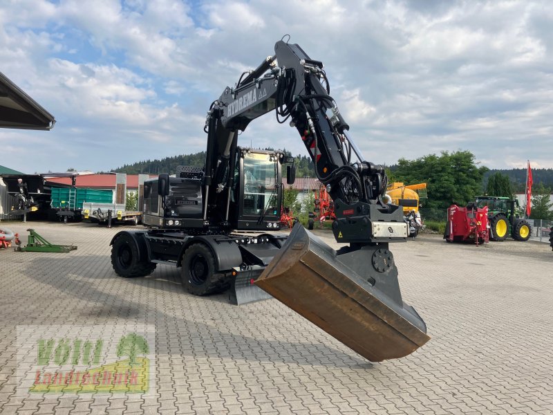 Mobilbagger des Typs Hydrema MX14, Neumaschine in Hutthurm bei Passau (Bild 1)