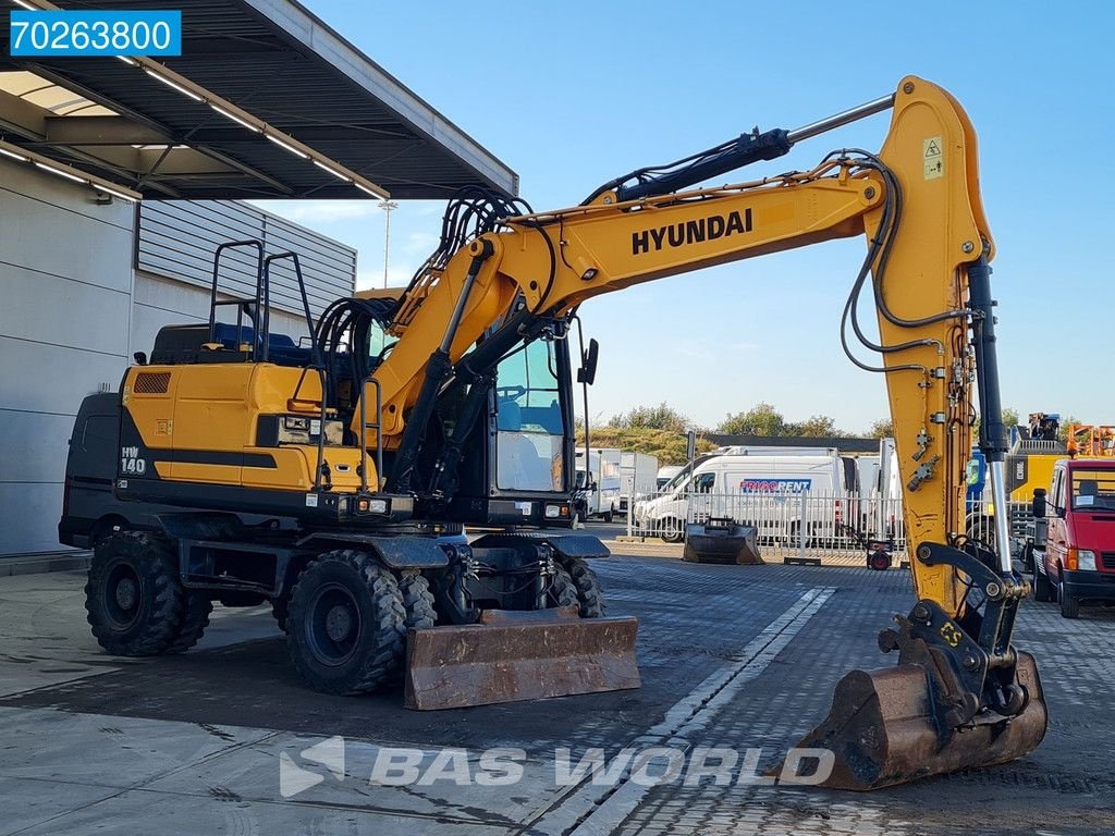 Mobilbagger του τύπου Hyundai HW 140, Gebrauchtmaschine σε Veghel (Φωτογραφία 3)