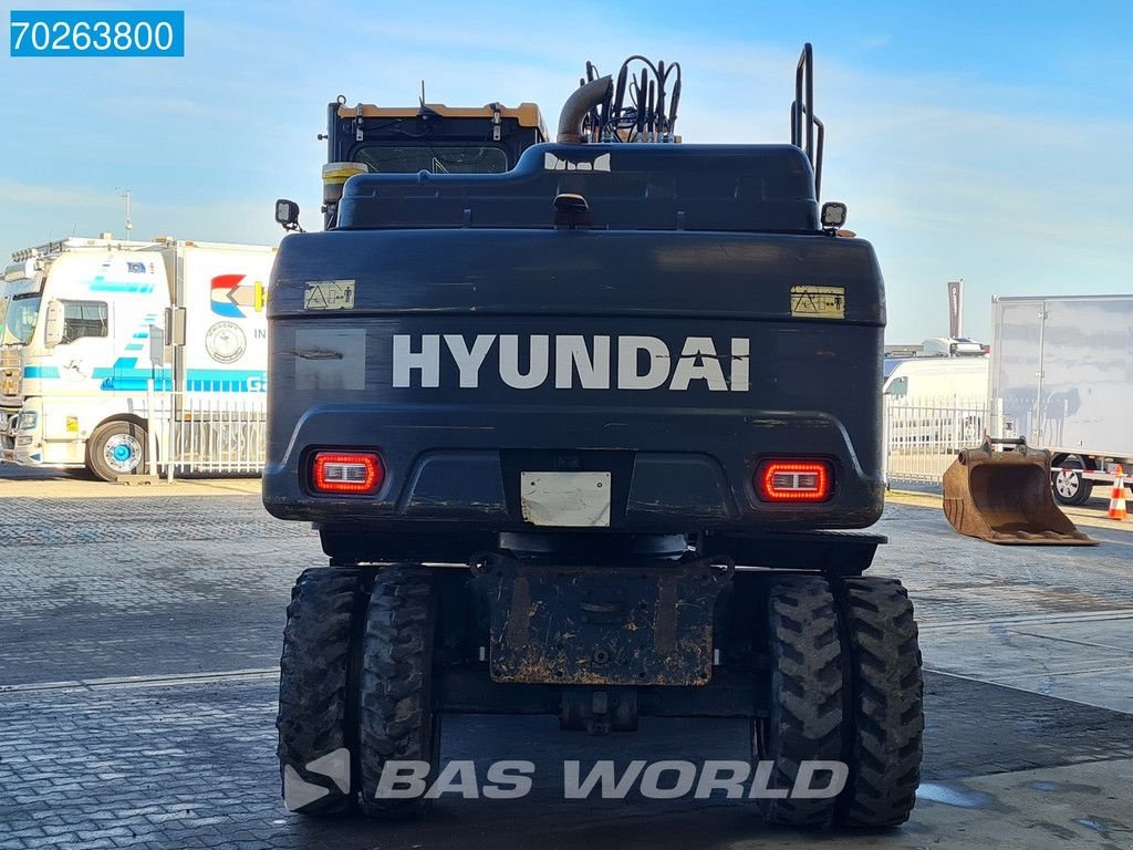 Mobilbagger des Typs Hyundai HW 140, Gebrauchtmaschine in Veghel (Bild 8)