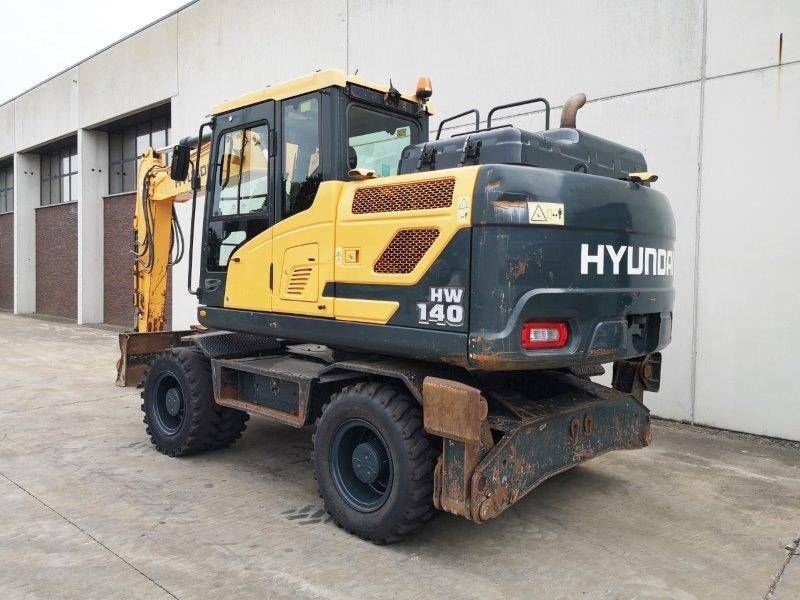 Mobilbagger typu Hyundai HW140, Gebrauchtmaschine w Antwerpen (Zdjęcie 8)